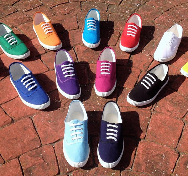 Zapatilla Lona Inglés Colores Varios – Calzados La Mañueta