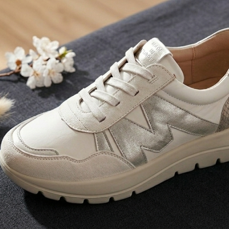 Zapato blanco/plata 36/41