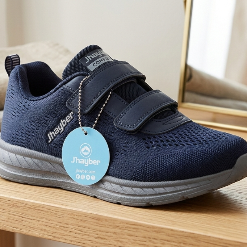 Deportivo jhayber velcro azul 39/46